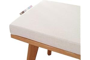 PLCIVSA Bench Cushion Indoor/Outdoor for Furniture,2/3 seater Non-Slip – 200cm/150cm/120cm/100cm/90cm x 40cm/35cm/30cm –,for Patio,Garden,Chair Cushion Washable Removable(Color2,100x35x3cm)