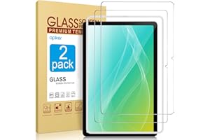 apiker für Samsung Galaxy Tab S10 Lite/ S10 FE / S9 FE 10,9" und Tab S9 11" Panzer Schutz Glas mit Rahmen-Installationshilfe, 9H Härte Schutzfolie Folie，2 Stück