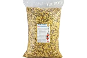 Pond Friend Food Sticks Multi-Mix Variety Blend Of Staple Growth Koi & Colour Fish Food - 5kg 20L)