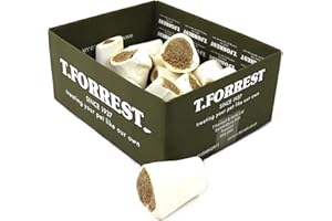 T. FORREST T.Forrest Air-Dried 3" Chicken Filled Bones for Dogs (15 Pack) - 100% Natural, Long-Lasting, Grain-Free & UK Made