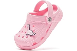 HOBIBEAR Boys and Girls Garden Clogs Slip on Sandals Beach Water Shoes (Toddler/Little Kids/Big Kids)