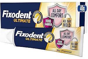 Fixodent Ultimate Denture Adhesive, Flavour Free 40g