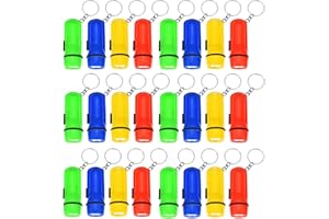 Piucrty Mini Taschenlampe Schlüsselanhänger Kinder 24Pcs Nützliche Mitgebsel Kindergeburtstag Gastgeschenke Kleinigkeiten Give Aways Tombola Preise Kleine Geschenke Geburtstag Wundertüte Goodie Bag