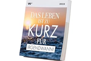 ‎VISUAL STATEMENTS Visual Statements - Best of VS" Postkartenkalender 2025 - Wochenkalender, 52 motivierende & lustige Sprüche - Tischdeko