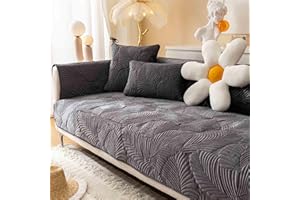 YSZBD Protège Canapé 3 Places Housses De Canapé d Angle Velours Antidérapante pour Chien Protecteur De Canape Housse De Canapé Imperméable Anti-Taches,#5-70x150cm