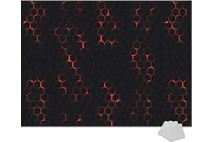 TKUHKNAG Alfombra de Tambor de insonorización, 130 x 100 cm Kit de Batería de Jazz Electrónico, Alfombra para Bateria Acustica, Alfombras Acusticas Alfombra Bateria, Alfombras para Bombo Caja Alfombrillas