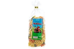 ‎BULL & BEAR Bull & Bear bunte Traktor Nudeln 250g, Motivnudeln aus Hartweizengrieß, handgefertigt in deutscher Manufaktur, Pasta Geschenk