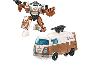 Transformers Deluxe Class, figurka kabrioletowa Wheeljack inspirowana filmem Transformers: Przebudzenie, figurki 12,5 cm