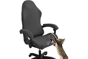 AHYBE Coprisedia Da Gaming Con Braccioli Fodera Per Sedia Da Ufficio Coprisedia Da Gioco Elasticizzata Sfoderabile E Lavabile, Copertura Per Sedia Da Gaming Per Sedia Da Computer Gioco ﻿(B)