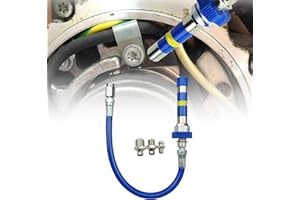 JoliJour Raccordo per ingrassatore ad Alta Pressione Accoppiatore di Pistola per Grasso ad Alta Pressione Ugelli di Grasso Ad Ingrassatore per impieghi gravosi Adatto a Tutte Le Pistole per Grasso