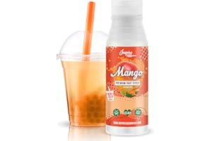THE INSPIRE FOOD COMPANY Sciroppo di frutta per Bubble Tea - 300ml - Mango - 100% vegano e senza glutine
