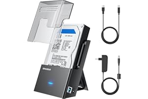 Graugear Dock-Gehäuse für 3,5" / 2,5" HDD/SSD, USB 3.2