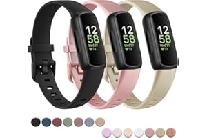 Vancle Armband für Fitbit Inspire 3 Armband für Damen Herren, Verstellbarer Uhrenarmband klassischer Sport Ersatzarmband für Fitbit Inspire 3 Armbänder