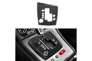 OYDDL Adesivo per Leva Interruttore Auto in Fibra di Carbonio Compatibile con Alfa Romeo 159 Brera Spider 2004 2005 2006 2007 2008 2009 2010 2011 Accessori Interni