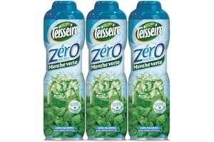 LNEE Pack 3 Siropes Menta verde 0% zucchero Teisseire - 3 x 0,6 cl
