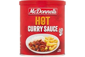 McDonnells Hot Curry Sauce Mix Tub 200g