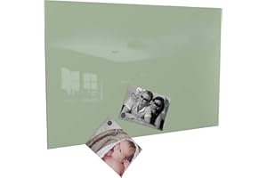 Colours-Manufaktur Magnettafel Magnetwand inkl. 4 Magnete (Mint, 50 x 110 cm)