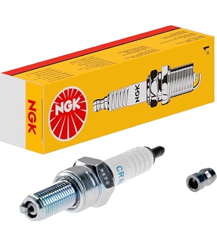 NGK CR9EH-9 Resistor Spark Plug – OEM Replacement For Honda ST1300 (ABS) 2003-2010, Standard Spark Plug With Triple-Gasket Seal