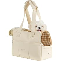 Sac à Dos Transport Pour Chien/Chat - Jusqu'à 15 Lbs - Bretelles Larges, Poches - Pour Randonnée, Vélo