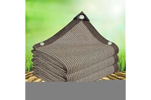 GYUE Shade Netting, 90-95% Shading Rate,Shade Net with Grommets,Shade Mesh Tarp Sunblock Bulk UV Resistant for Parking Shed Garden Greenhouse or Kennel,2x3m
