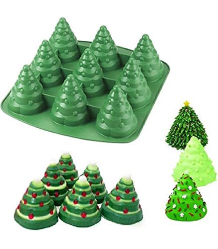 Sijiangmold Lot De 6 Moules En Silicone Pour Décoration De Gâteaux, Cupcakes, Bonbons, Argile Polymère