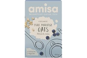 (Pack of 10) - Organic Gluten Free Pure Porridge Oats | AMISA/Hildegard