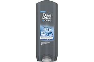 Dove Men+Care Żel pod prysznic 3 w 1 Cool Fresh do ciała, twarzy i włosów z 24-godzinnym efektem pielęgnacji, 6 x 250 ml
