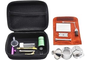 GFYWZ Herb Grinder Tool Kit Tobacco Grinder Snuff Bottle Tobacco Box with Black Box and Bag(12 Pack)