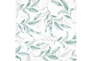 Abyssaly Papel Pintado Autoadhesivo Flor Blanco Azul, Vinilo Adhesivo Muebles 29cm X 200cm, Papel Adhesivo Impermeable Pegatina Pared Decorativos Encimera de Cocina