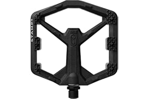 Crankbrothers Stamp Flat MTB Pedals - Size-Specific, Lightweight, Versatile, Durable Bike Pedals