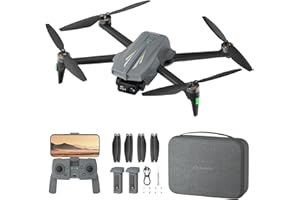 Ameta S20 Drone con Telecamera 4K Professionale, Drone GPS per Bambini e Adulti con Ritorno Automatico/ 50 Minuti/Modalità Intelligenti/Follow Me/Controllo Gesti, Mini Drones FPV Meno di 249g