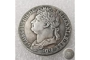 YunBest 1830 Regno Unito George IV, moneta non circolata, moneta britannica vecchia del Regno Unito, regalo per gli amici, vecchie monete commemorative, scopri la storia delle monete BestShop