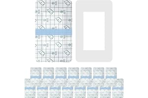 COSIESNEST 15 sztuk bandaży na rany, wodoodporne bandaże na rany, duże paski do zamykania ran Cutiderm samoprzylepne bandaże na rany do ochrony skóry po tatuażu pływaniu pod prysznic (10 x 15 cm)