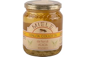 TENUTA COLLOTTA AZIENDA AGRICOLA BIOLOGICA Tenuta Collotta® - Miele Acacia Biologico 500g - 100% Italiano