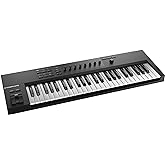 Native Instruments Komplete Kontrol A49 49 Tuş Midi Klavye, OLED Ekran, NKS, USB 2.0, &lrm;88.9 x 35.56 x 15.24 cm, Siyah