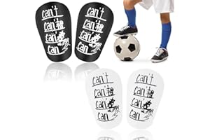 SDFLKAE 2 paires de mini protège-tibias de football pour enfants et hommes, mini protège-jambes pour adolescents, sports/football, accessoires de protection des jambes