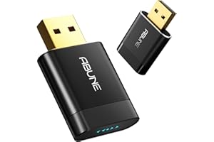 ABUNE Mini CarPlay Wireless Adapter & Android Auto Wireless Adapter, USB-A/USB-C, Kompatibel mit iOS 10+ & Android 11+, Plug & Play, Schnelle Stabile Verbindung, Kabelloses Upgrade-Schwarz