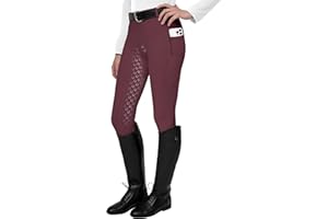 FitsT4 Sports Horse Riding Leggings Ladies Women Silicon Full Seat Jodhpurs Equestrian Gym Yoga Tights Breeches Equine