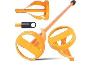 INSTALGURU Mélangeur Peinture 60x400 mm Malaxeur Mélange Pâtes Vernis Lasure Mélange Spirale HEX Tige Hexagonale Perceuse Acier Inoxydable Rénovation Construction Travaux Finition