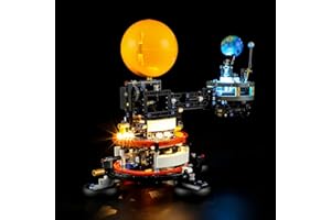 LIGHTAILING Juego de Luces para Lego-42179 Planeta Tierra y Luna en Órbita - Kit de iluminación LED Compatible con el Modelo de Bloques de construcción Lego - Modelo No Incluido