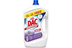 Dac Disinfectant Floor Cleaner, Lavender Fragrance, 5L [Amazon Exclusive]