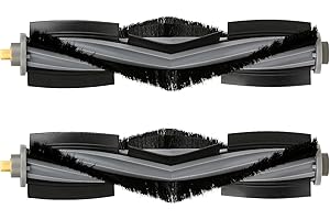 CHAIN PEAK (2 Stück) T20 Omni Hauptsächlich Walzenbürste für Saugroboter ECOVACS DEEBOT X1 Omni/ T20 Omni/ T10/ T10 Plus/ T10 Turbo/ T10 Omni, Roboter-Staubsauger-Hauptsächlich Walzenbürste, Hauptwalzenbürste
