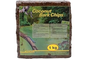 Lucky Reptile Coco 1 Coconut Bark Chips, Cocos Chip Einstreu Für Terrarientiere Und Andere Heimtiere 1, Multicolor, 1 kg (Paquete de 1), 1000