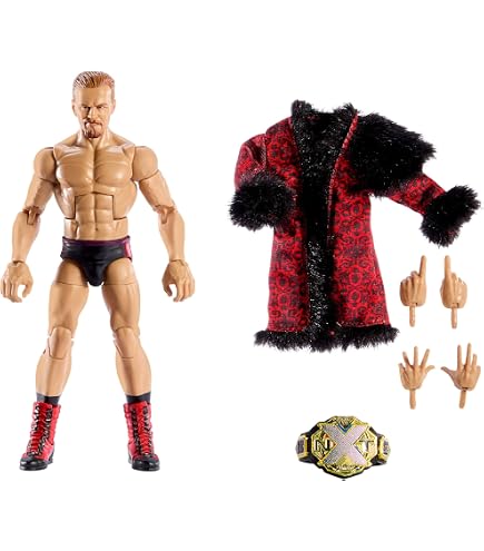 Mattel WWE Elite Collection Action Figure Tyler Bate Series 115 - 15 Cm Con 25 Punti Di Articolazione E Mani Intercambiabili