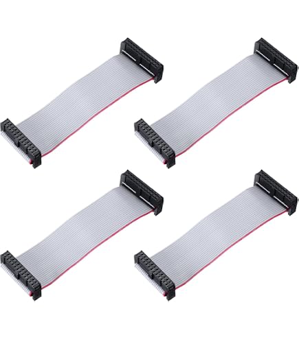 Cavo a nastro 20 pin, 1,27 mm, per connettori da 2,54 mm - 1 / 3 / 5 metri Cavo a nastro 20 pin, 1,27 mm, per connettori da 2,54 mm - 1 / 3 / 5 metri