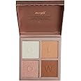 Barry M Cosmetics Glow Beam Illuminating Highlighter Palette, Shimmer, Infused With Shea Butter