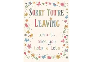 PICCADILLY GREETINGS Tradycyjne kartki z dużą kartką - 30 x 23 cm - pozdrowienia z pikadyli, A11471