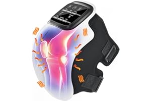 ERGONOMIST Infrared Knee Massager for Joint Pain Relief, Portable Knee Massager with Heat Therapy, Infrared Knee Therapy for Arthritis, Stiffness, and Soreness, Cordless Knee Massager & Joint Pain Relief Device