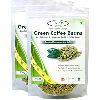Sinew Nutrition Green Coffee Beans 1000g (500gX2 ) for Weight Management