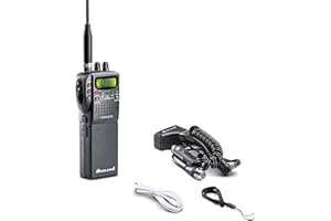 Midland - Radio CB Alan 42 DS Lithium, Ricetrasmittente Portatile AM/FM con Batteria Li-Ion 2800mAh per Durata Raddoppiata, Ricetrasmittenti Professionali Multi Banda, Squelch Digitale, Ricarica USB-C